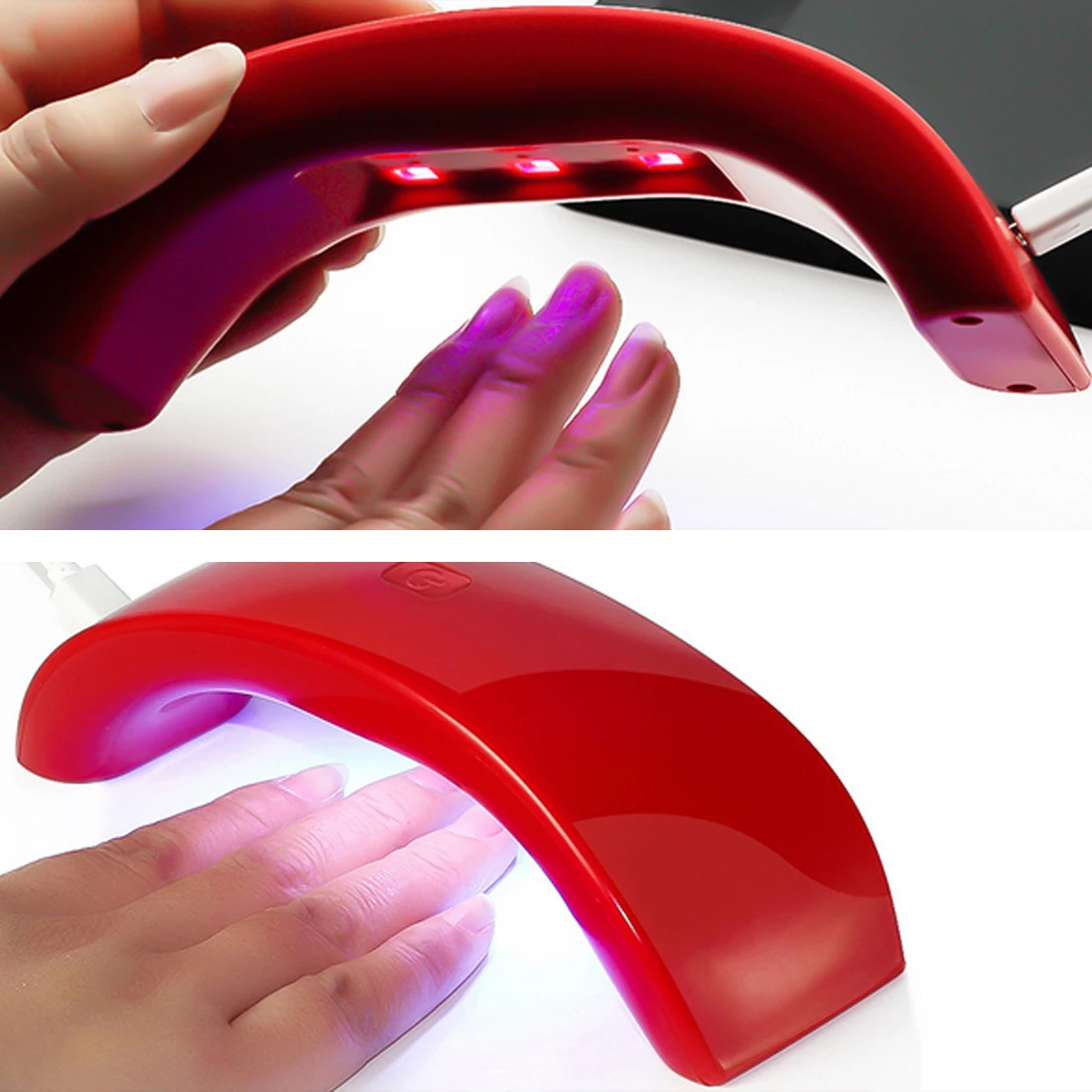 Portable Mini Manicure Tool Phototherapy Machine 12w Nail Dryer USB Light LED Gel Polishing |