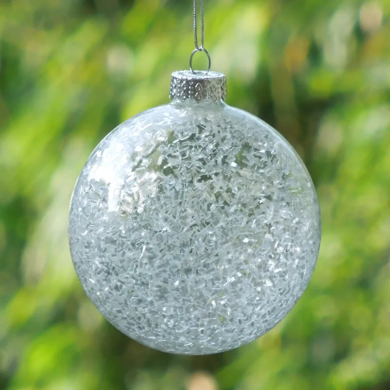 

12pcs/pack Diameter=8cm Mixed Hand Painting Glass Ball Christmas Day Decoration Glass Globe Festival Friend Gift Glass Ball