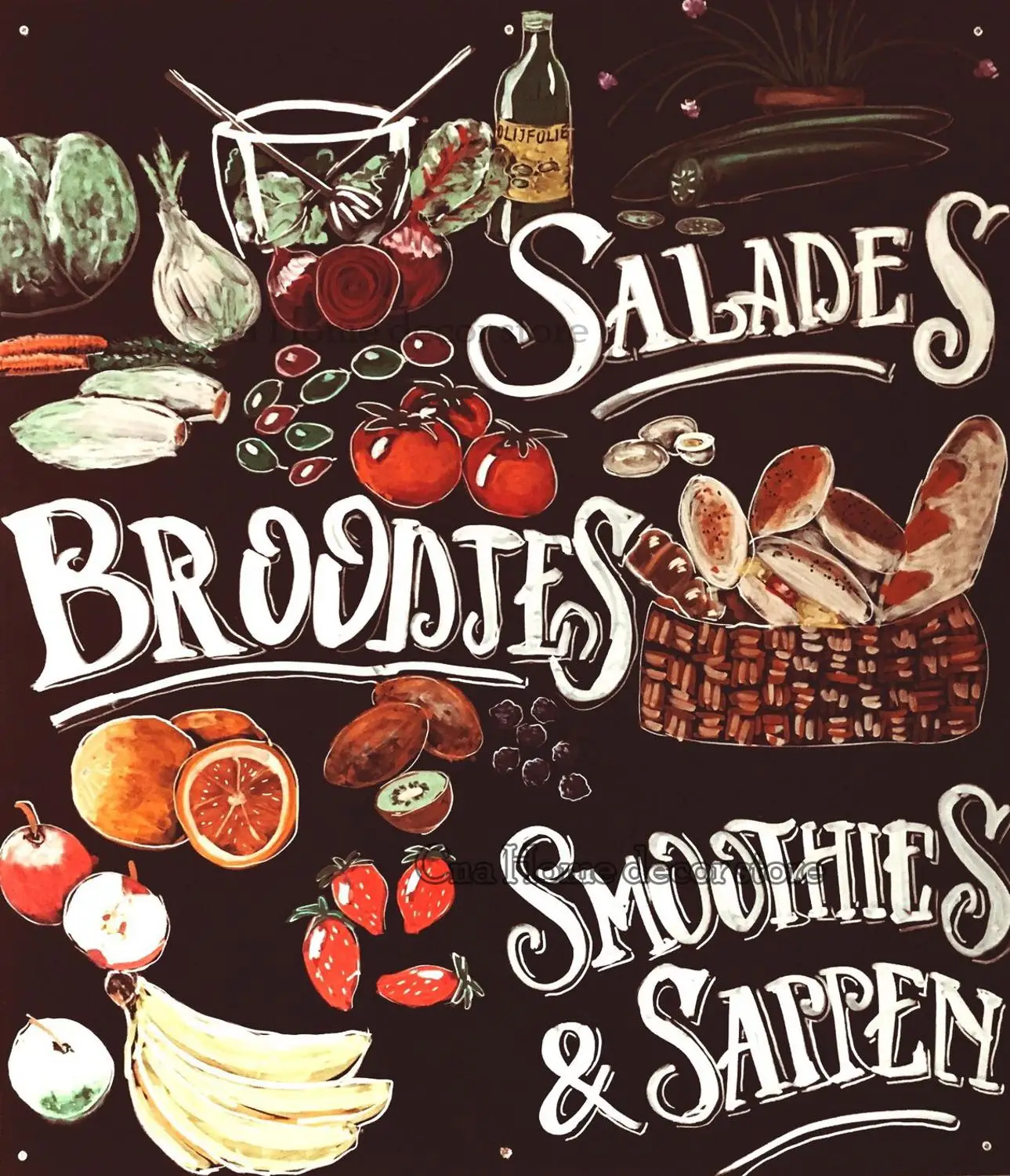 5D алмазные картины сделай сам узор для вышивки полная дрель фрукты пейзаж наборы