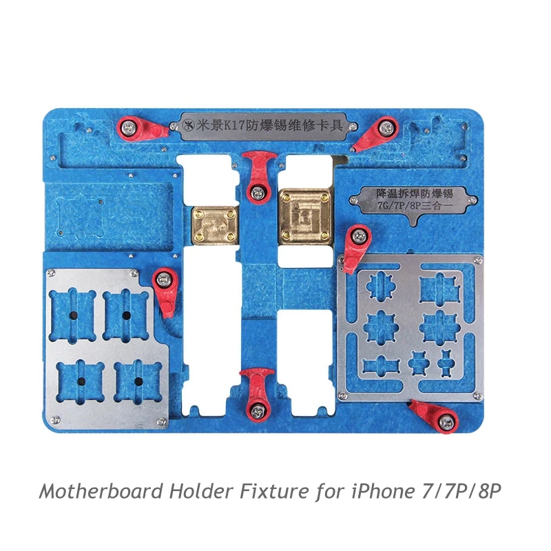 MJ материнская плата PCB держатель Ремонтное приспособление для iPhone 6/6 P/6 S/6SP/7/7 P/8/8 P/X