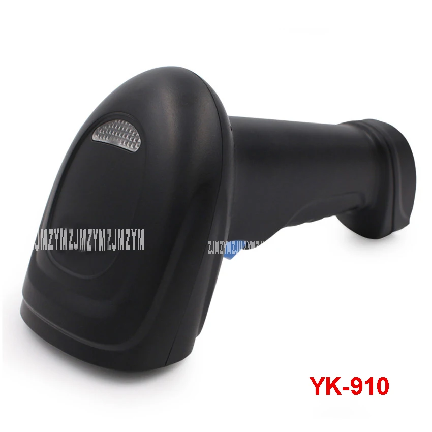 50pcs Barcode Scanner 1D Laser Wireless YK-910 85mA with USB2.0 Interface 120 times / sec Speed black white | Компьютеры и офис