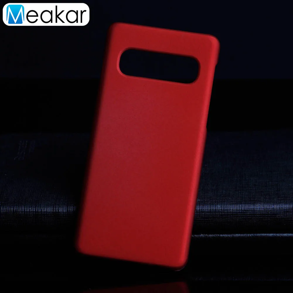 Матовый пластиковый чехол для samsung Galaxy S10 S 10 Sm G973 Sm-G973 задняя крышка телефона |