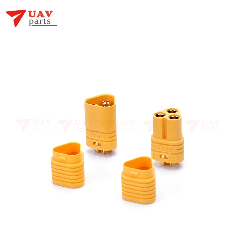 

10 set/lot Amass MT60 3.5mm Motor Plug/Connector Set for RC FPV Multicopter Airplane 10 set