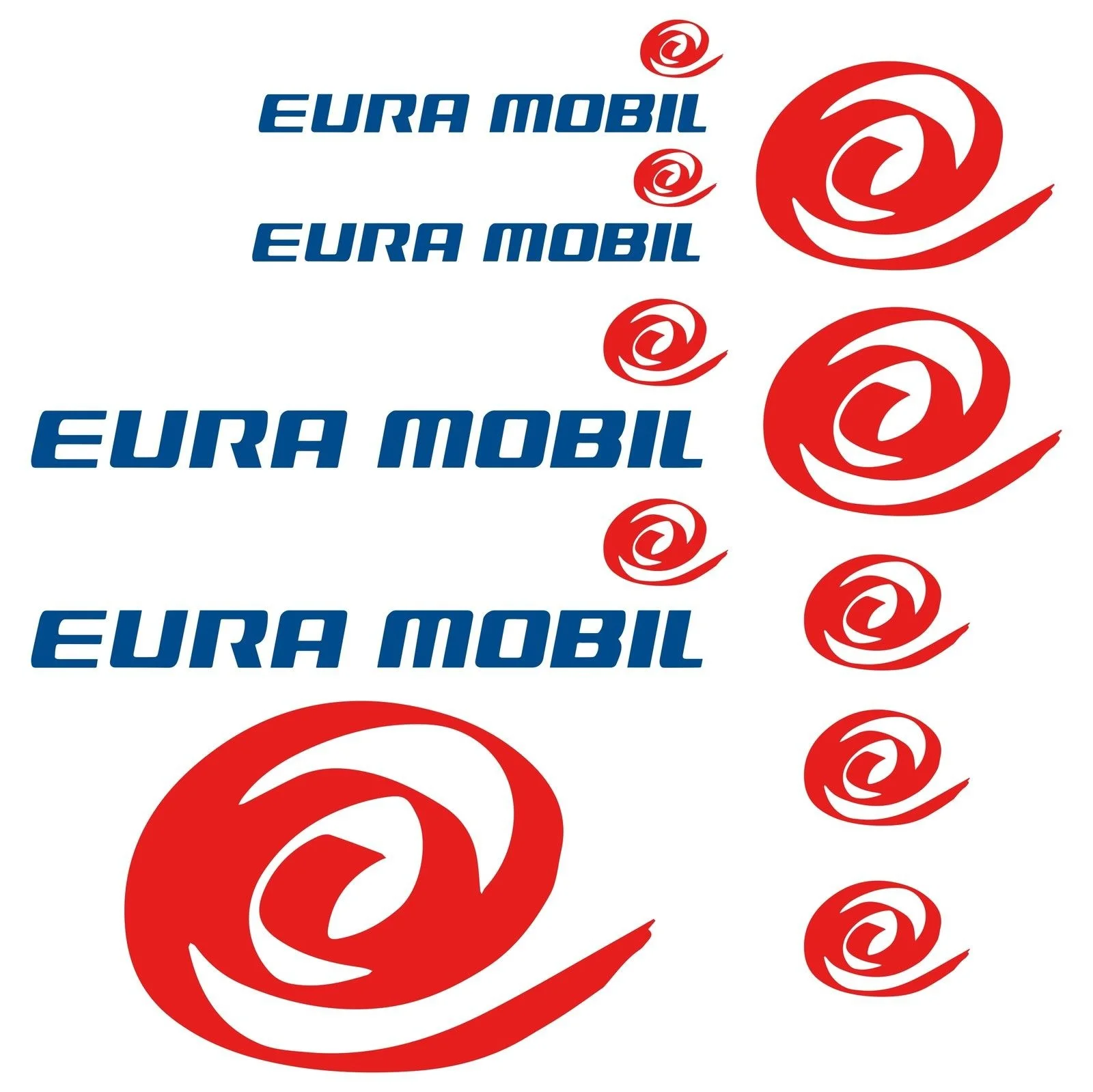 Для Eura Mobil autocollant наклейка для кемпинга автомобиля caravane caravan 10 шт Автомобильный