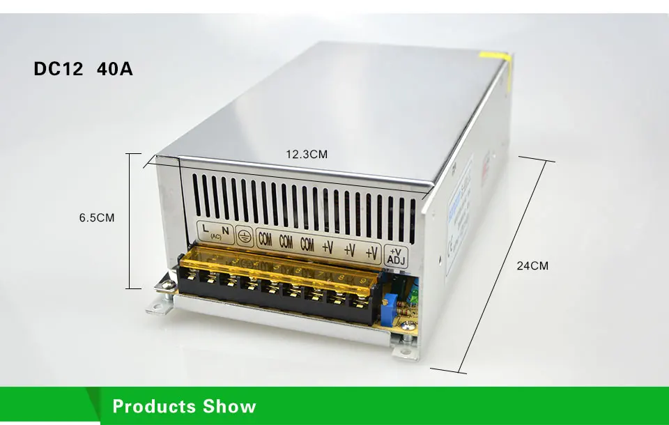 AC в DC 12 В светодиодный трансформатор для светодиодной ленты 1A 2A 3A 5A 8.5A 10A 15A 20A светодиодный драйвер 12 В блок питания для освещения полос