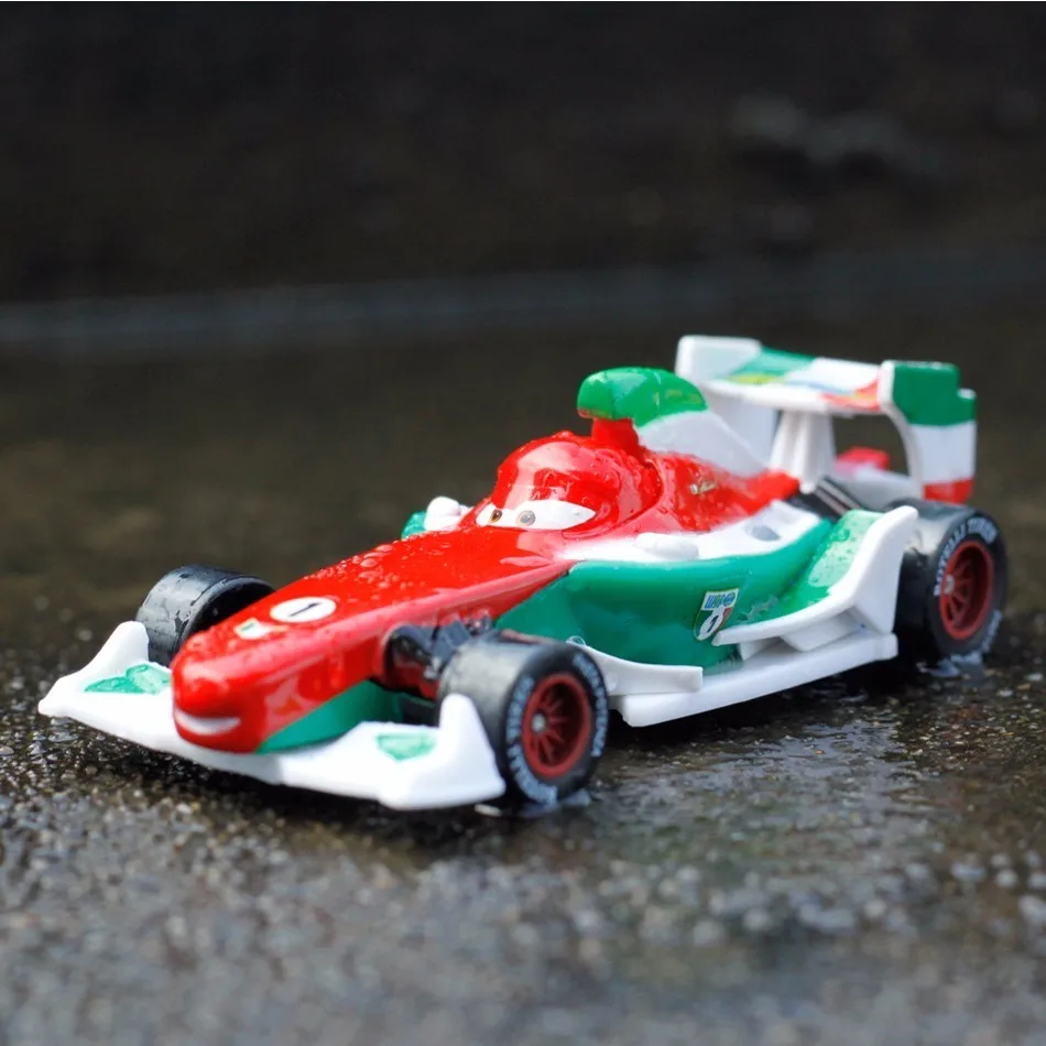 Disney Pixar Cars Racer King Chick Hicks Dinoco Lightning McQueen металлическая Игрушечная машина для детей