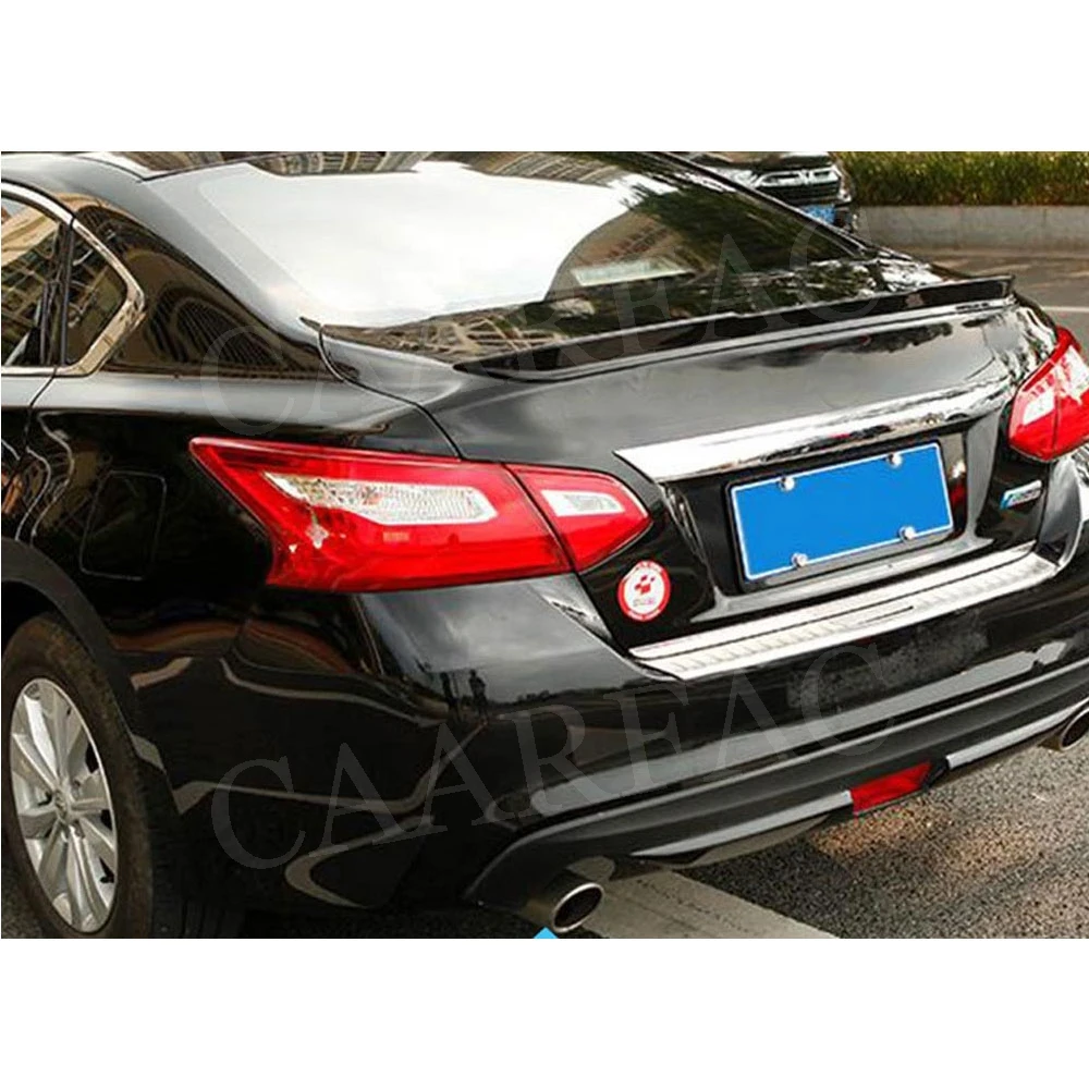 ABS Material Rear Spoiler for Nissan Altima Teana 2016 2017 2018 Trunk Boot Trim Sticker Wings | Автомобили и мотоциклы
