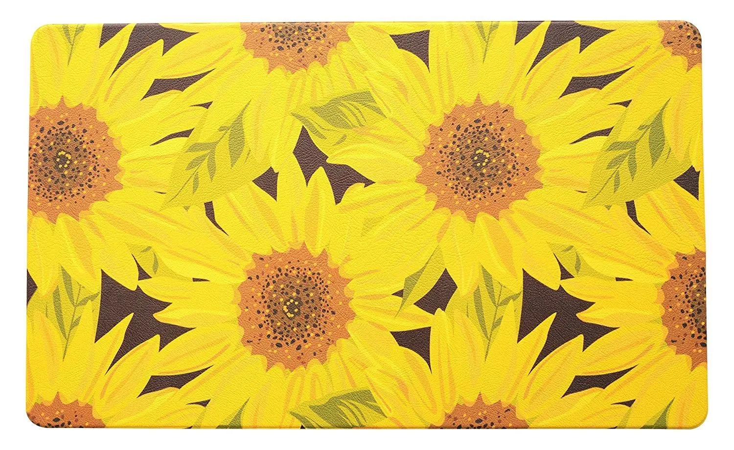 Памяти дома Анти усталость Подсолнух кухонный коврик для кухни напольный
