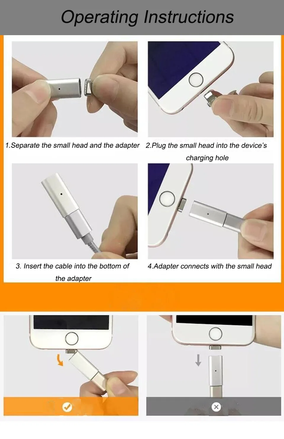 Магнитный адаптер Micro Usb, магнитный разъем для IPhone, Android, Тип C, 3 в 1, кабель для передачи данных, конвертер для Xiaomi, samsung, huawei