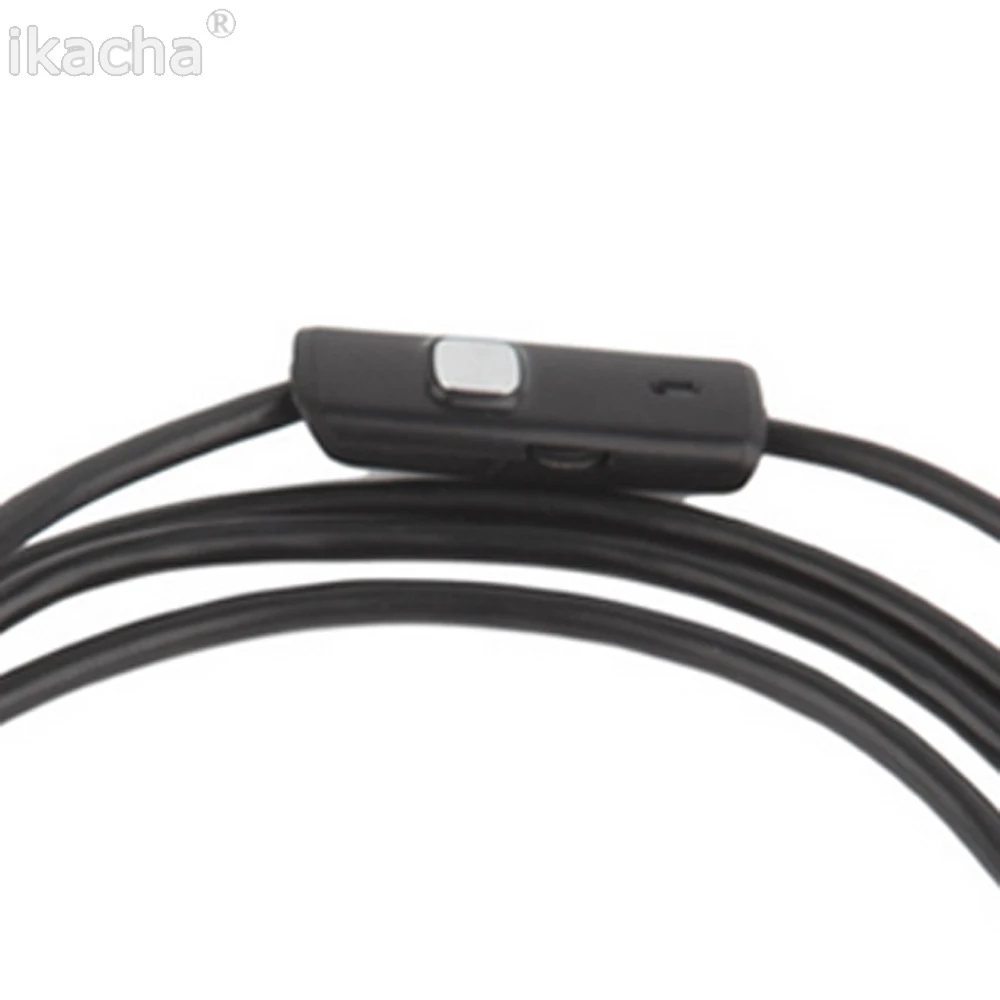 Водонепроницаемый эндоскоп с кабелем USB 5 мм 1/2/3 5/5 м 6 светодиодный | Электроника