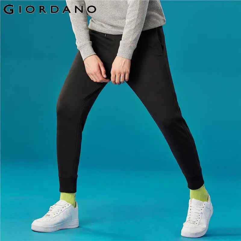 Giordano штаны мужские спортивные штаны мужские брюки с резинкой на талии мужские спортивные штаны имеется два варианта окраса и широкий размерный ряд