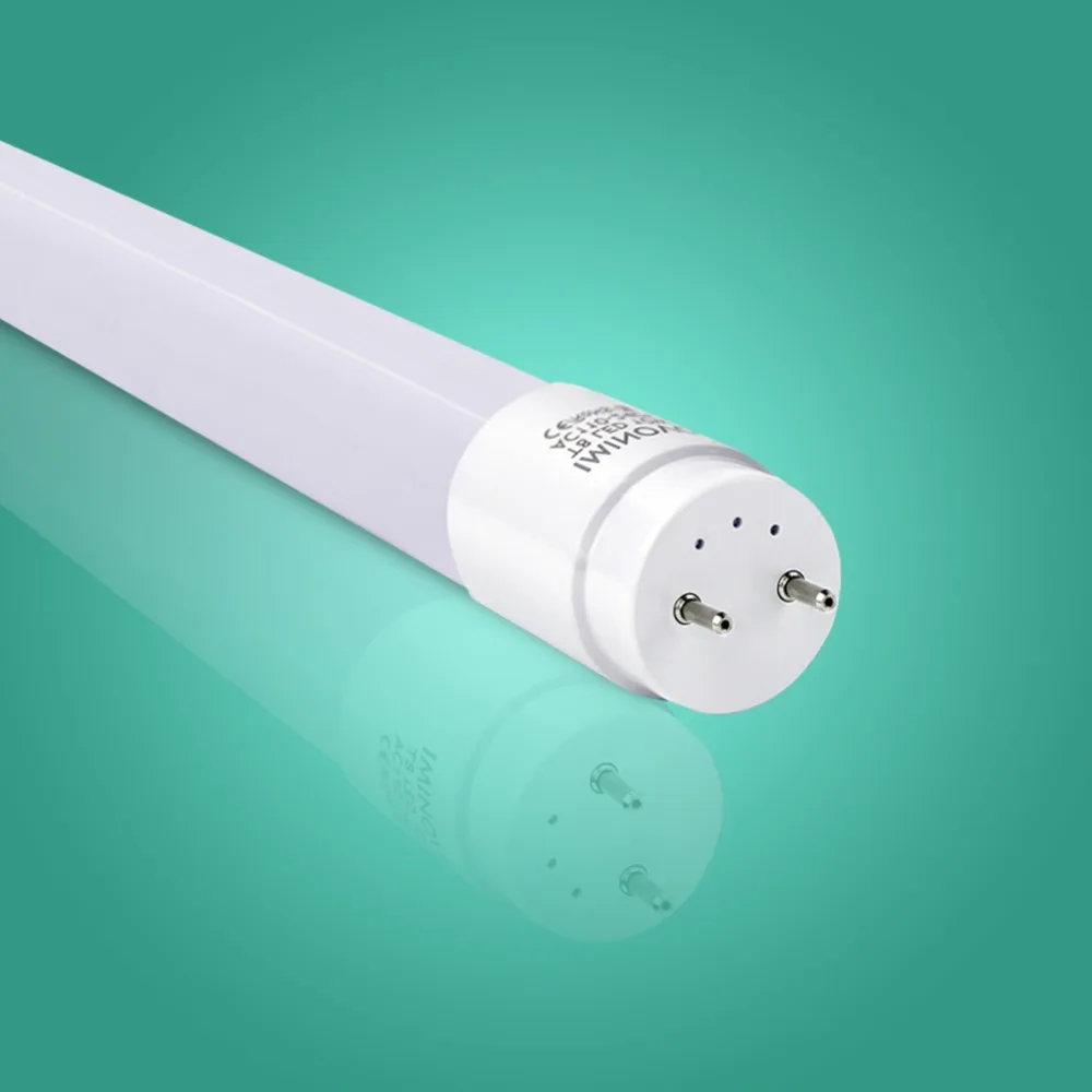 IMINOVO T8 светодиодный ламповый светильник 600 мм 10 Вт Milky Cover SMD 2835 AC 110 V 220 Теплый