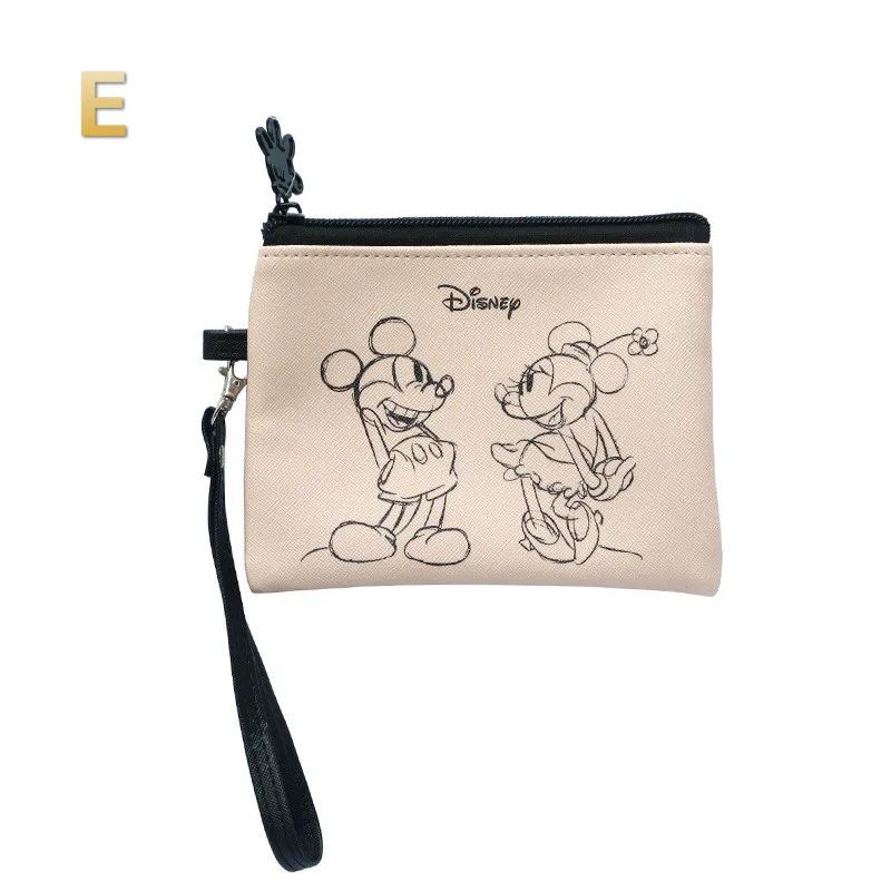 MS-E Горячие disney Минни Сумка Микки подгузник-Мумия сумка Для женщин косметический набор кошелек Baby Care дорожные сумки 6 шт подарок для девочек - Цвет: MS-E