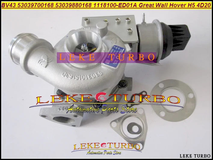 BV43 0168 53039700168 53039880168 1118100-ED01A 1118100ED01A Turbine Turbo Turbocharger For Great Wall Hover H5 2.0T 4D20 2.0L