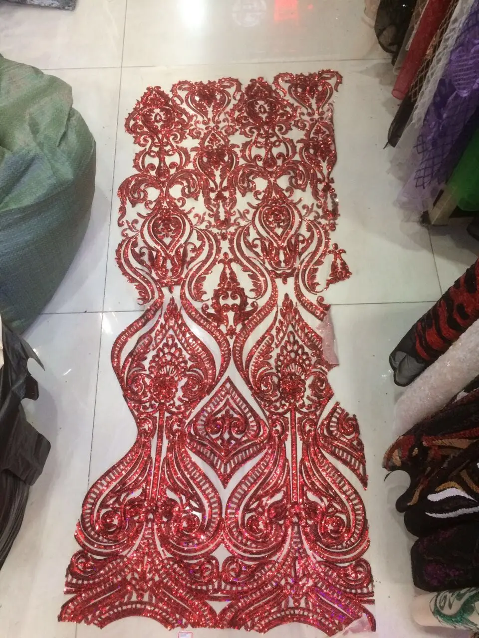 Нигерийская кружевная ткань с пайетками африканская французская SYJ-3215 вышитая