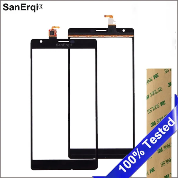 

SanErqi 6,0 "для Nokia Lumia 1520 N1520 дигитайзер Сенсорная панель Сенсорный экран сенсор внешнее стекло объектив с наклейкой