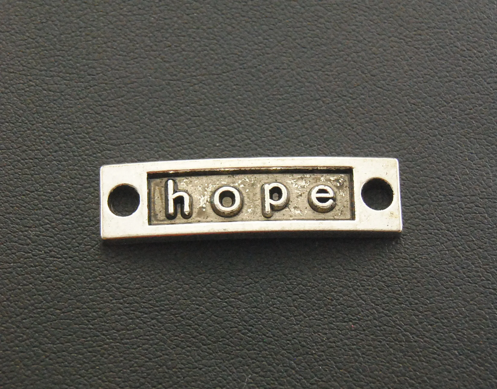 Соединитель «Hope», серебристый/Бронзовый, 15 шт., 6 х27 мм, для изготовления ювелирных изделий