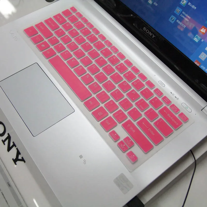 Силиконовый чехол для клавиатуры Sony VAIO SVF14A FIT 14E SVF14218SC 14217SC 14215SC SVF14N SVF13N подходит 15A