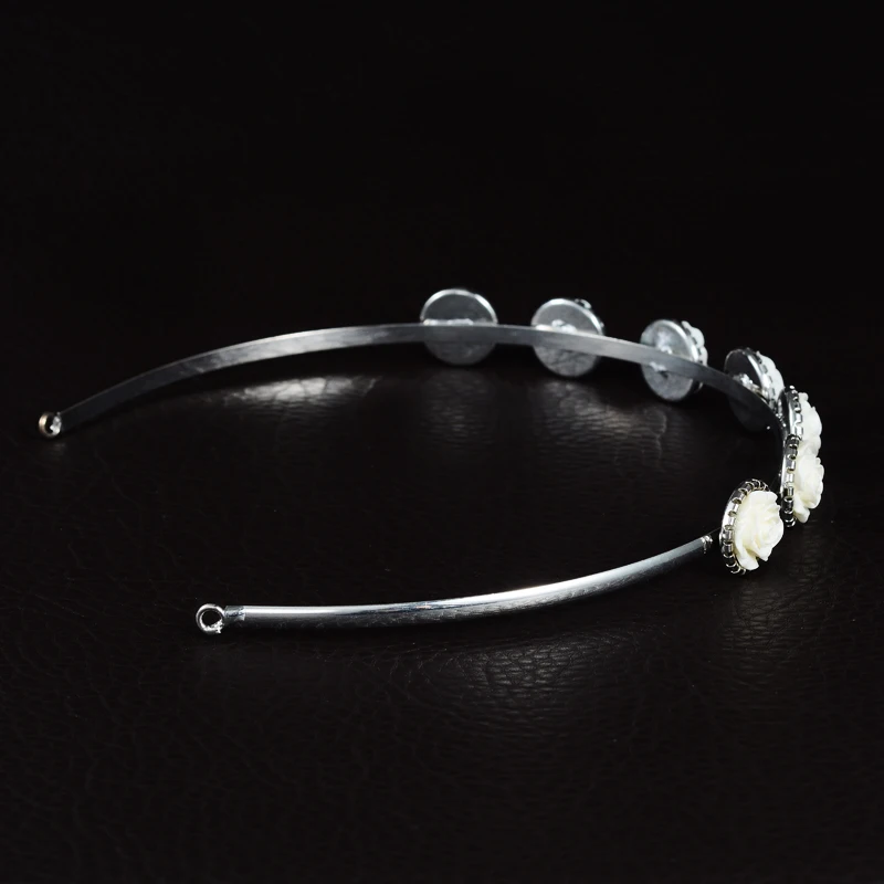 Женская Тиара для волос из цинкового сплава в виде Розы | Украшения и аксессуары