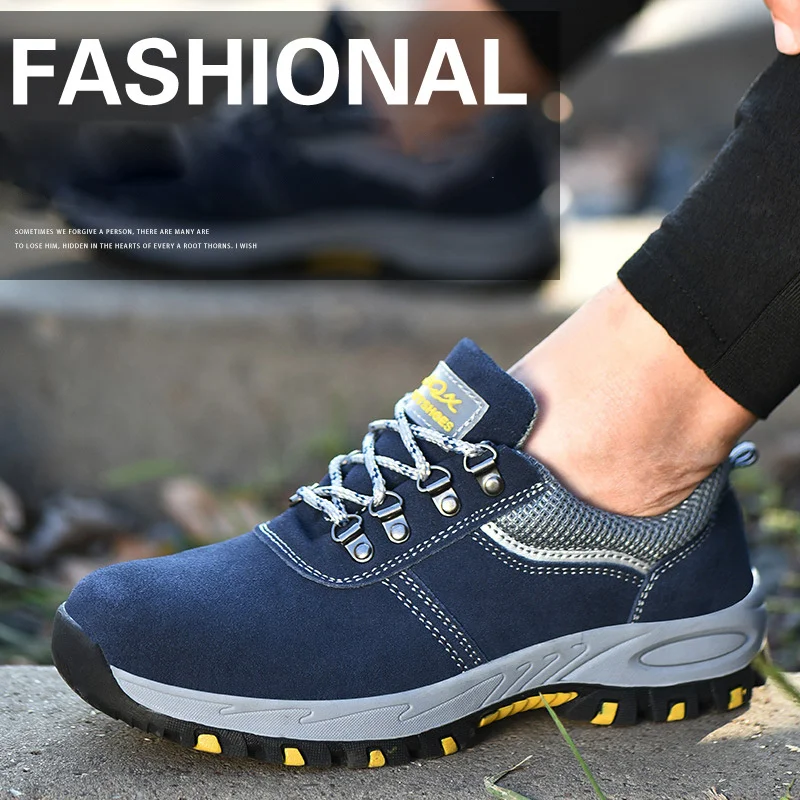 Безопасная обувь со стальным мысом безопасная стальная до щиколотки