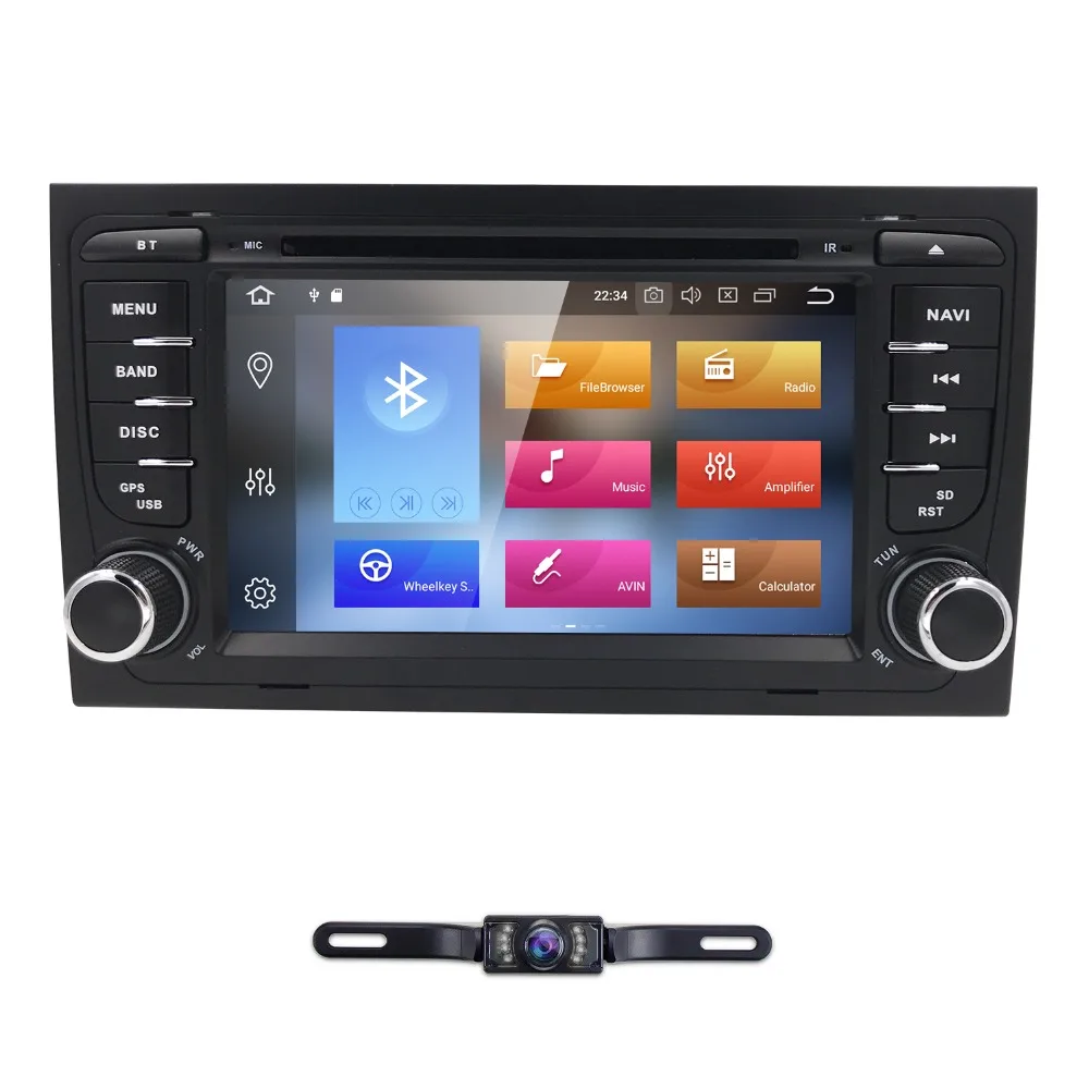 Android8.0 4 грамма + 32grom автомобильный DVD для Audi A4 B6 B7 S4 2002 2003 2004 2005 2006 2007 2008 автомобилей