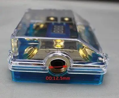 БЕСПЛАТНО 4 ШТ. ANL 100A ДВОЙНОЙ ЦИФРОВОЙ PLATINUM DIST БЛОК 0 ДАТЧИК FUSE HOLDER | Строительство и