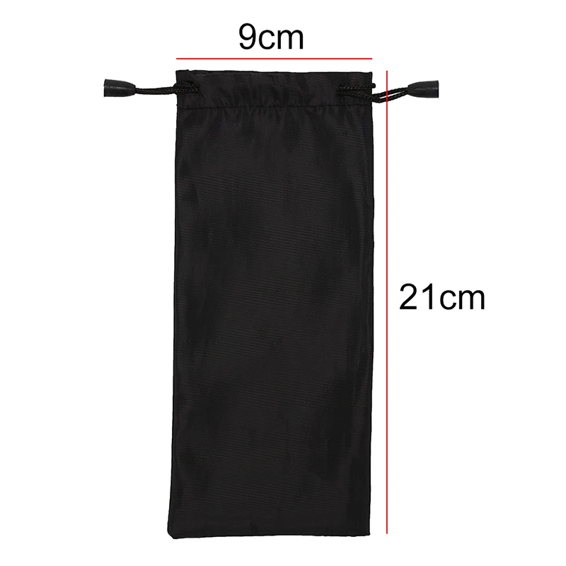 

1pc Outdoor Camping Tent Peg Nail Organizer Pouch Black New arrival Tent Peg Nails Stake Storage Bag