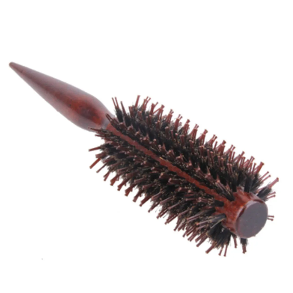 Портативная расческа для волос радиальная натуральная щетина Антистатическая
