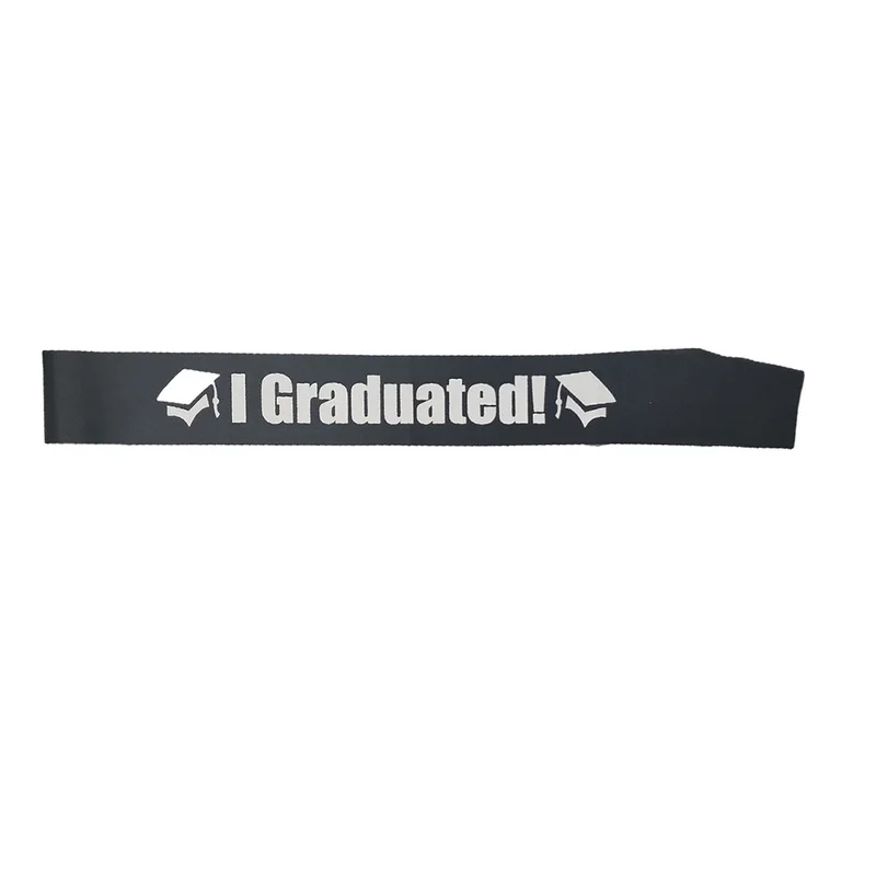 5 шт. атласные этикетки унисекс с надписью на выпускной|Украшения своими руками