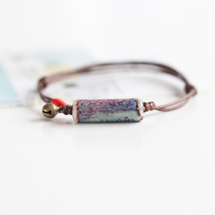 Женский браслет ручной работы с керамическими бусинами #1541|women bracelet|women fashion