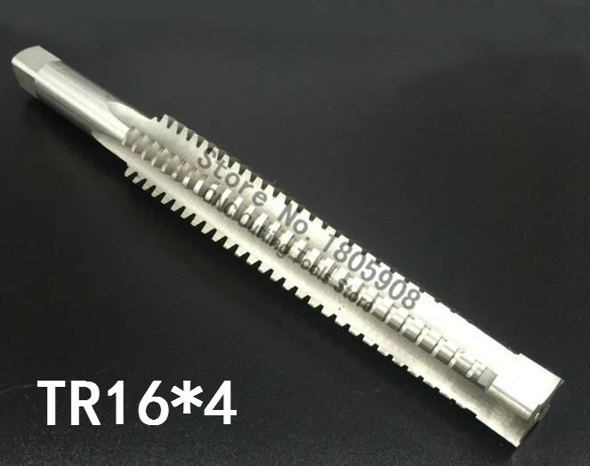 

Free Delivery 1PCS TR16*4 high speed steel ladder shaped screw machine screw tap, tap machine T type screw thread