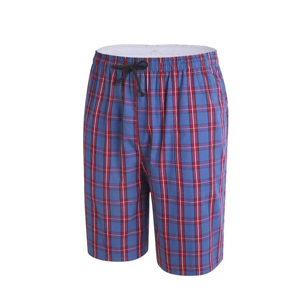 Мужские шорты 2017 летние модные мужские повседневные клетчатые хлопковые