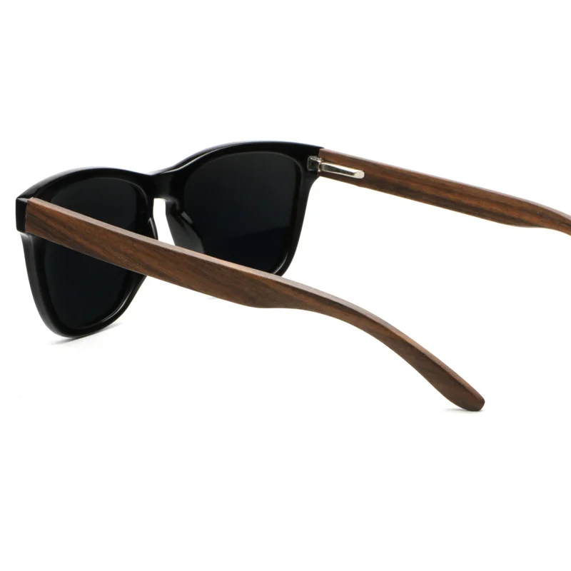 Мужские Оригинал бренд поляризованные бамбуковые деревянные солнцезащитные