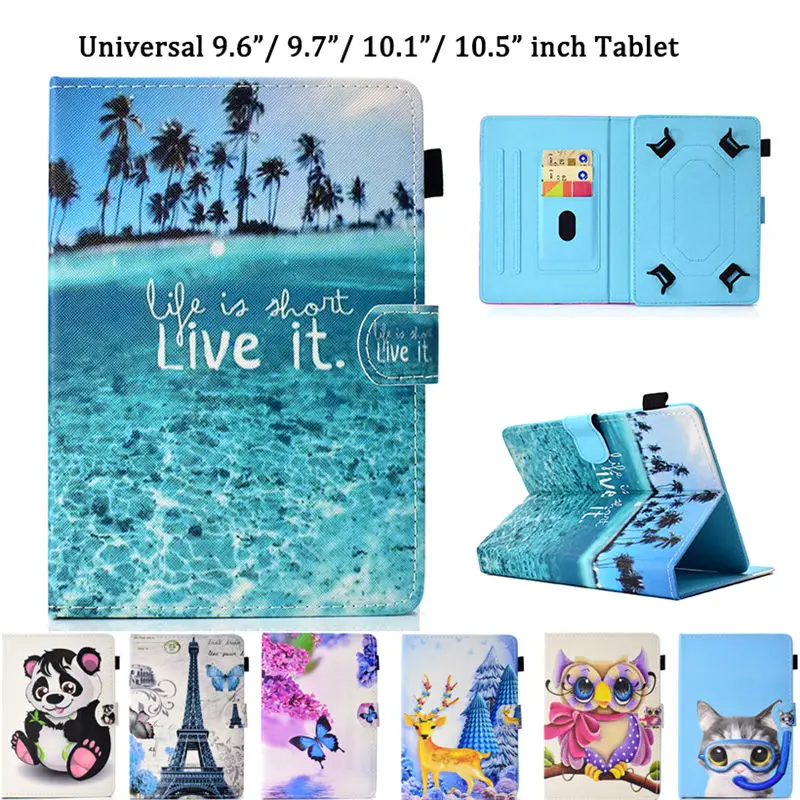 Модный Универсальный чехол для 9 6 7 10 1 5 дюймов планшета iPad Pro Air 2018 Samsung Huawei из