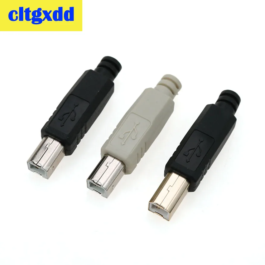 Cltgxdd сделай сам USB 2 0 Тип B Штекерный разъем для принтера переходник кабель