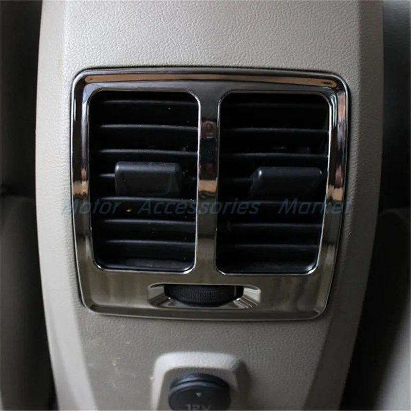 Новая хромированная Задняя Крышка вентиляционного отверстия для Ford Kuga Escape 2013