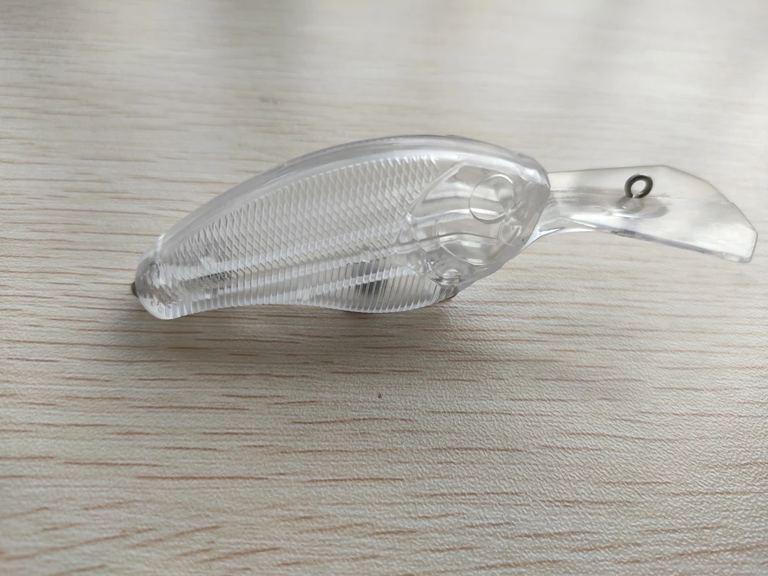 10 шт. Неокрашенная рыболовная приманка тело кренкбейт жесткие приманки Воблер