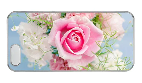 Free Shipping Hipster for iPhone 5 covers best pink rose bouquet 5/5S |