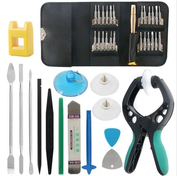 

40 in 1 Opening Tools Metal Pry Bar Screwdriver Smartphone Disassemble Repair Tools Kit for iPhone Samsung Hand Tools Set