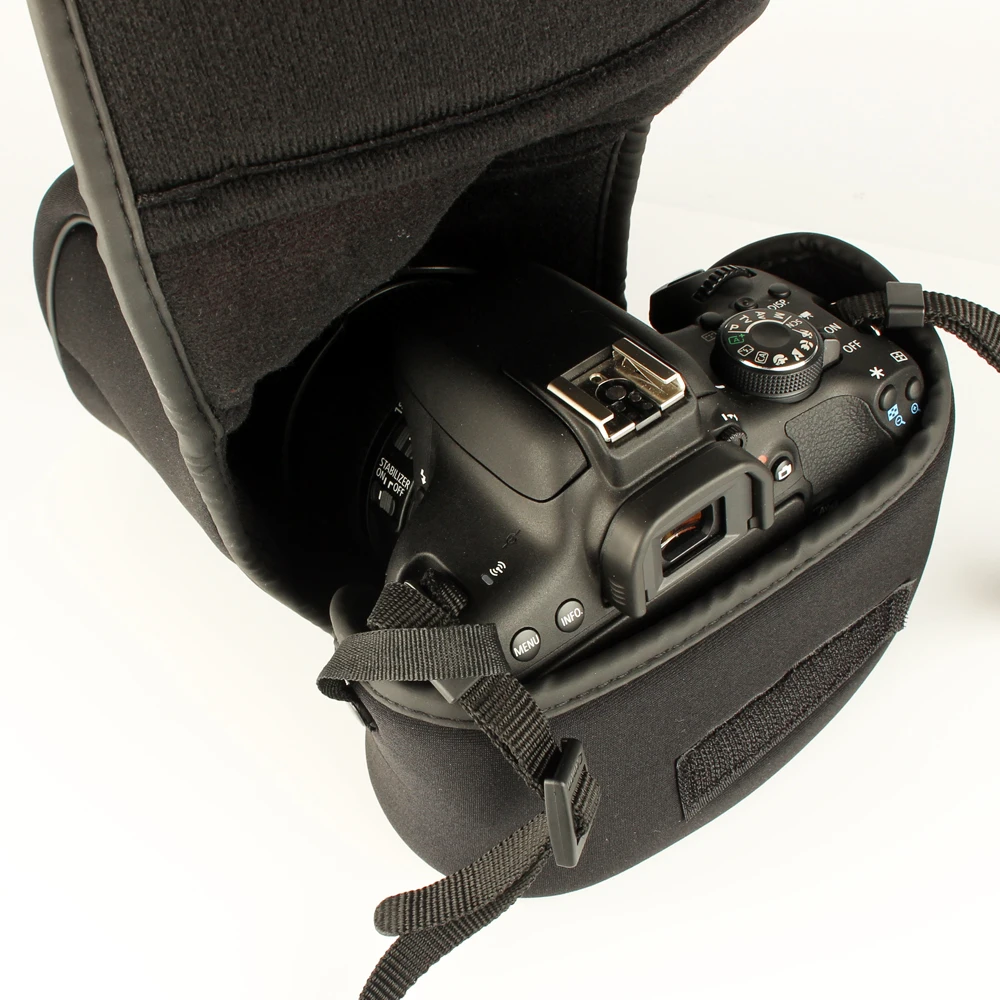 XL DSLR SLR Камера сумка для Canon EOS 5D Mark IV III II 5D4 5D3 5D2 5DS 5DSR 7D2 7D 6D MarkII 6D2 80D Мягкий неопреновый Внутренний чехол
