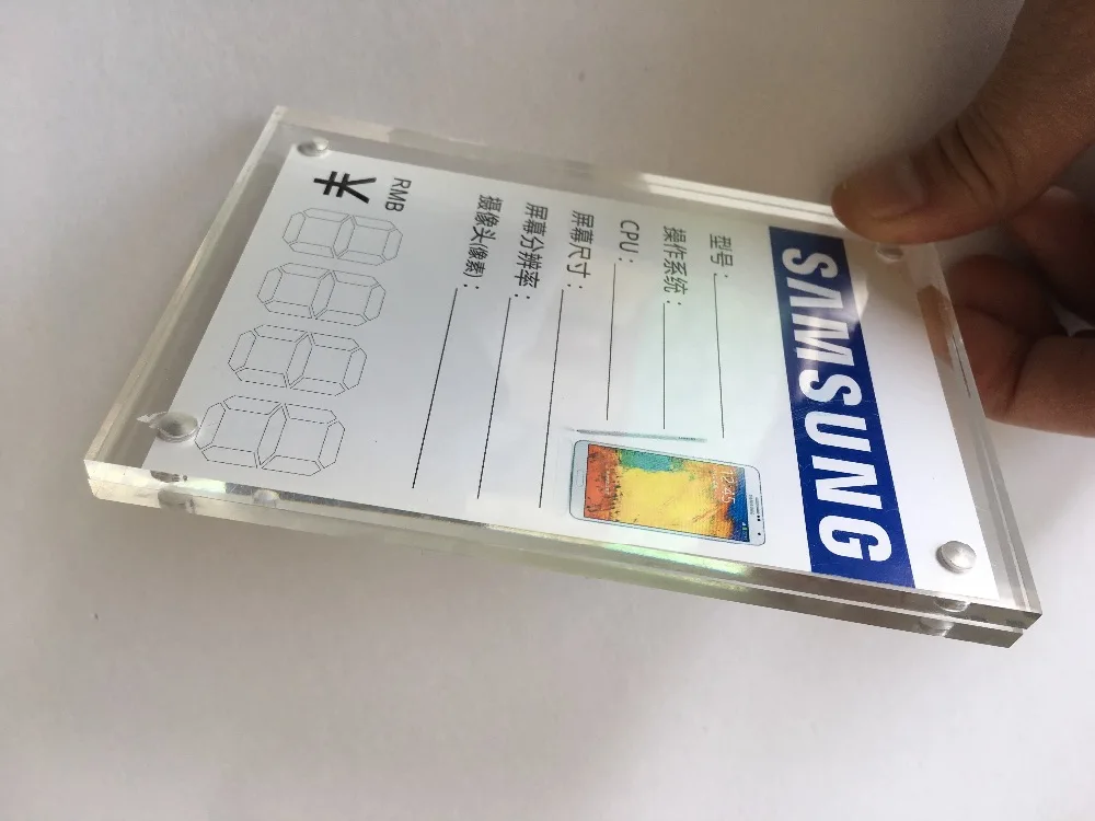 100 шт./лот мобильный телефон розничный магазин система EAS Настольный акриловый