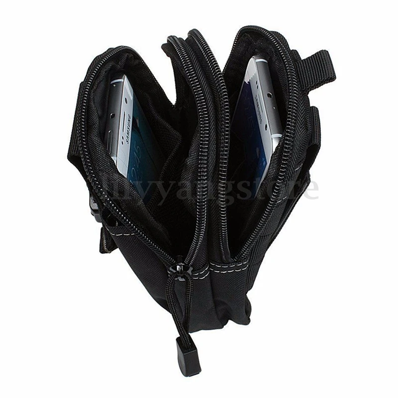 Поясная сумка черная тактическая водонепроницаемая в стиле милитари 2019 | Багаж и