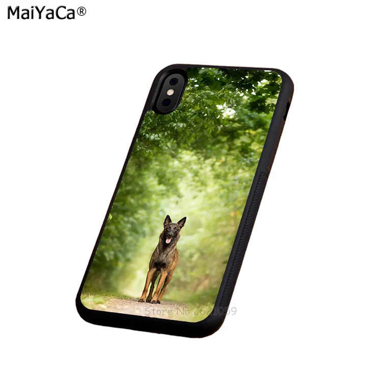 Бельгийский малинуа собак мягкий край чехол для телефона iPhone 5S SE 6 6S plus 7 8 X XR XS MAX