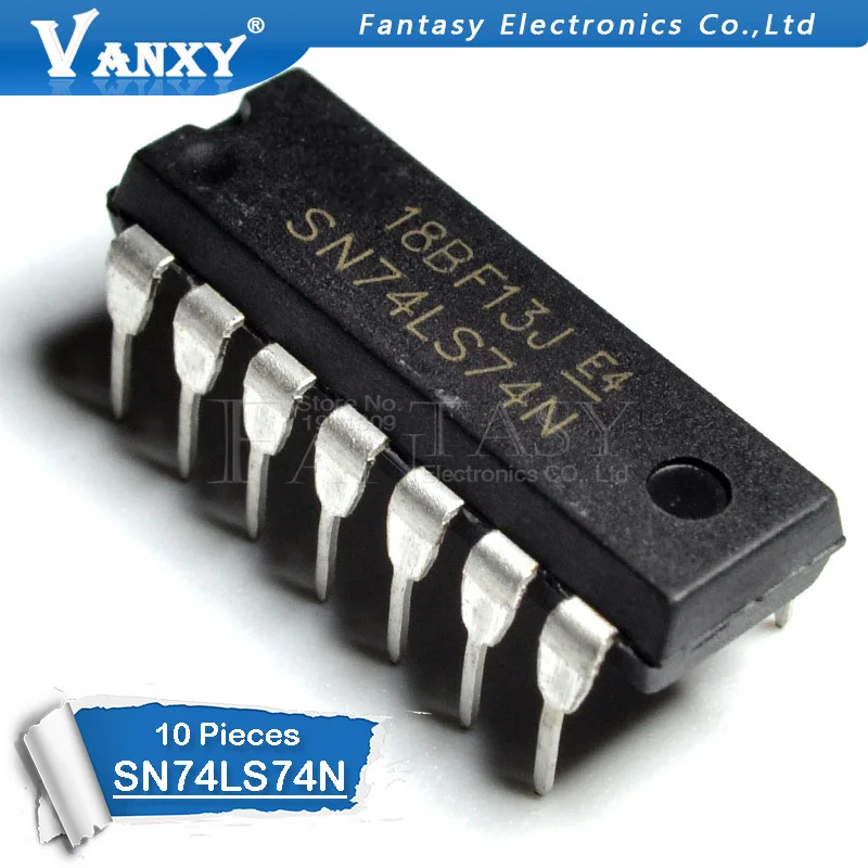 10 шт. HD74LS74AP DIP14 HD74LS74 DIP SN74LS74AN 14 74LS74 SN74LS74N HD74LS74P Новый и оригинальный IC|ic dip|dip icp p |
