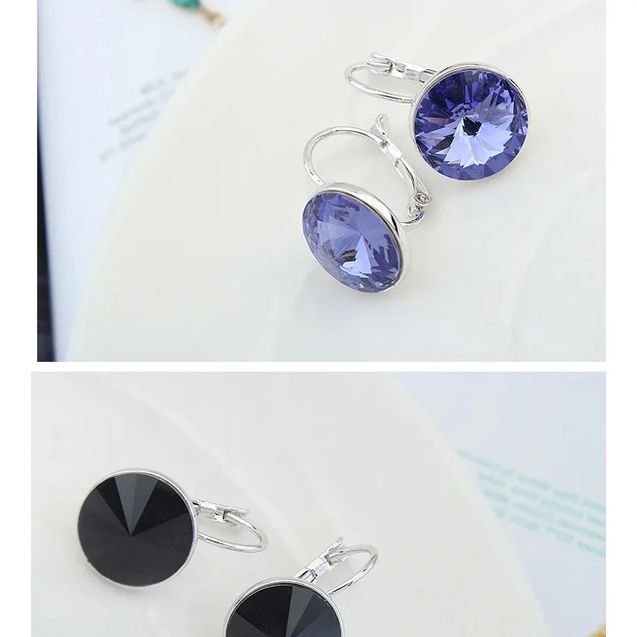 Серьги с настоящими кристаллами Swarovski, модные ювелирные изделия, серьги-капли с австрийским кристаллом для женщин, Oorbellen Bijoux