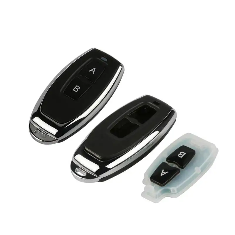 QIACHIP 433 MHz 2 CH Wireless Remote Control RF Relay Transmitter Learning Code (1527/EV1527) Key Fob 433mhz Module Z40 | Обустройство