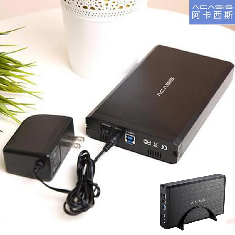ACASIS BA-06US USB 3 0 Корпус для жесткого диска Поддержка 6 ТБ SATA интерфейс 5-дюймовый