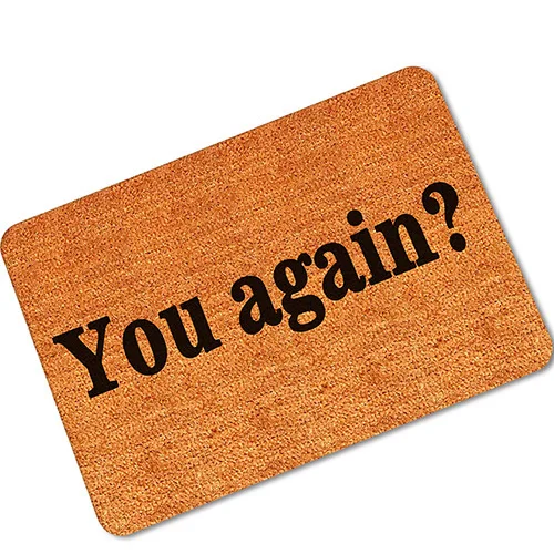 Американский юмор Смешные вы снова добро пожаловать домой спереди коврик для