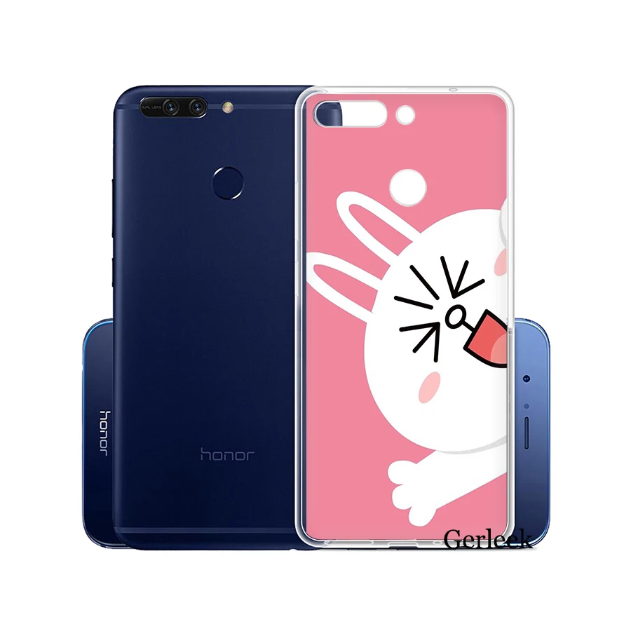 Чехол для телефона с милым 3D рисунком Huawei Honor 6A 7A 7C 7X8X8 9 10 Lite Play мягкие чехлы из