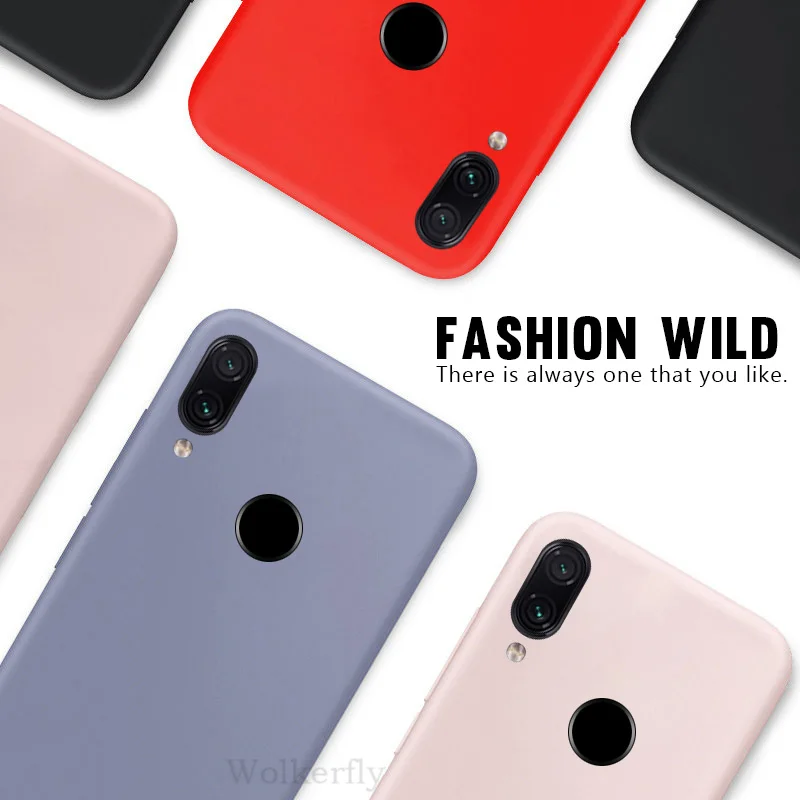 Официальный жидкий силиконовый чехол для Xiao mi Red mi Note 7 6 Pro 6A mi 9 se mi 8 SE mi 8 lite 6X A2 lite